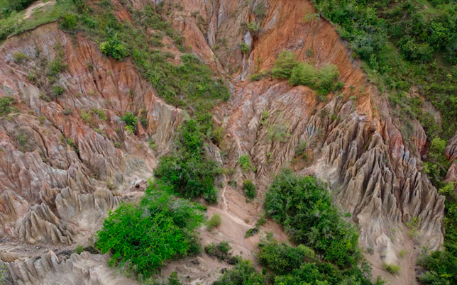 valle de los muñecos, sitio turistico de rovira